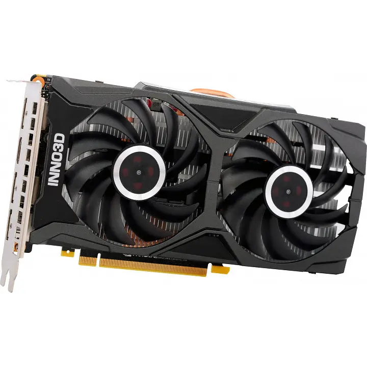 Видеокарта Inno3D GTX 1660 6Gb Super Twin X2 Bulk (M166SK-06D6) (GDDR6, 192 bit, PCI-E 3.0 x16) Б/у - фото 3