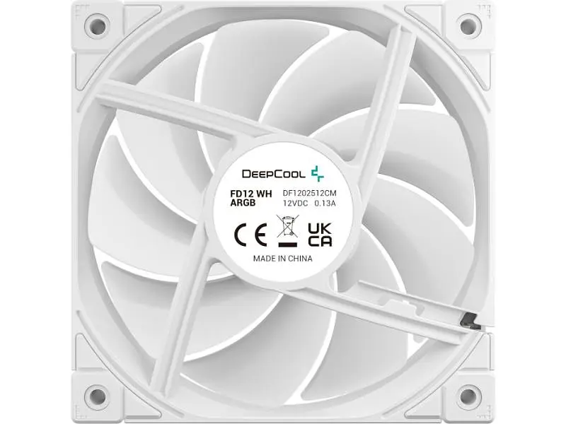 Вентилятор Deepcool FD12 ARGB White (R-FD12-WHAPN1-G) - фото 5