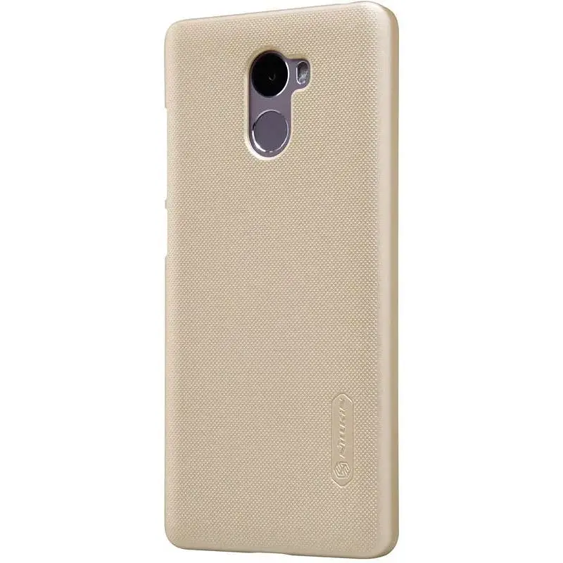 Чохол-накладка Nillkin Super Frosted Shield Xiaomi Redmi 4 Gold - фото 3