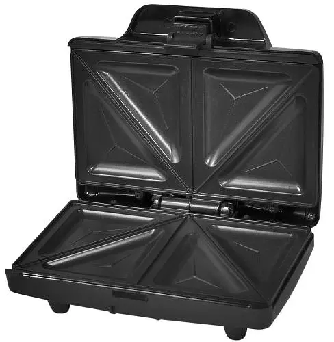 Бутербродниця Liberton LSM-7510, Black/Gray, 750W, пластини трикутні сендвічі 4шт, антипригарне покриття, індикатор готовності - фото 4