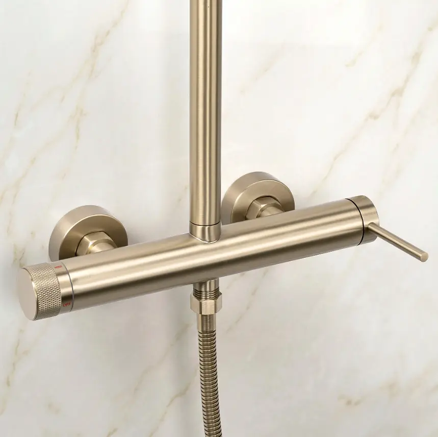 Душова система Rea Foss Clif brushed gold REA-P3913 - фото 2
