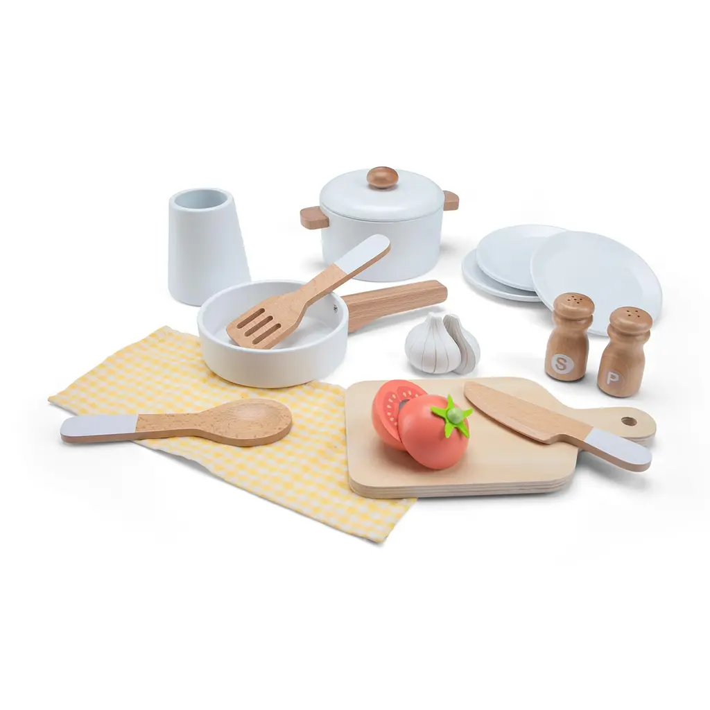 Іграшкова міні-кухня New Classic Toys бежева (art11080) - фото 7