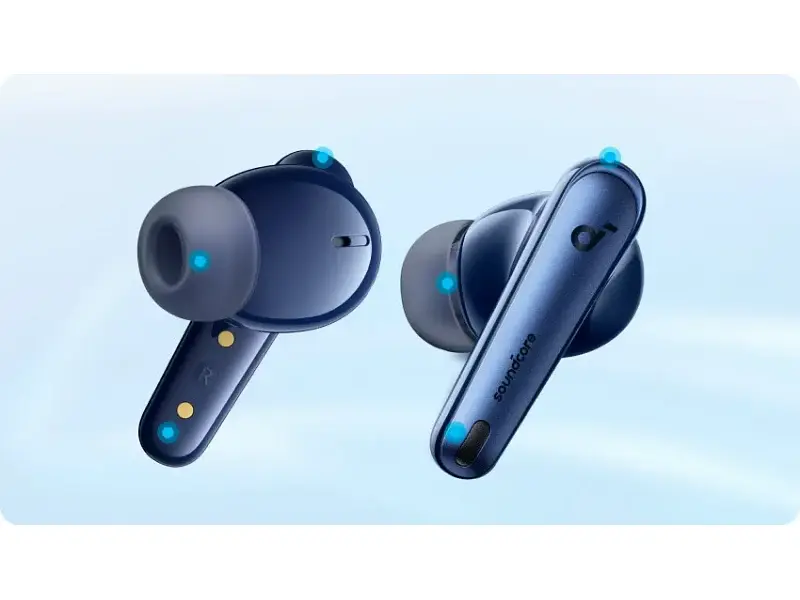 Навушники TWS ANKER SoundCore Liberty 4 NC Navy Blue (A3947G31) - фото 12