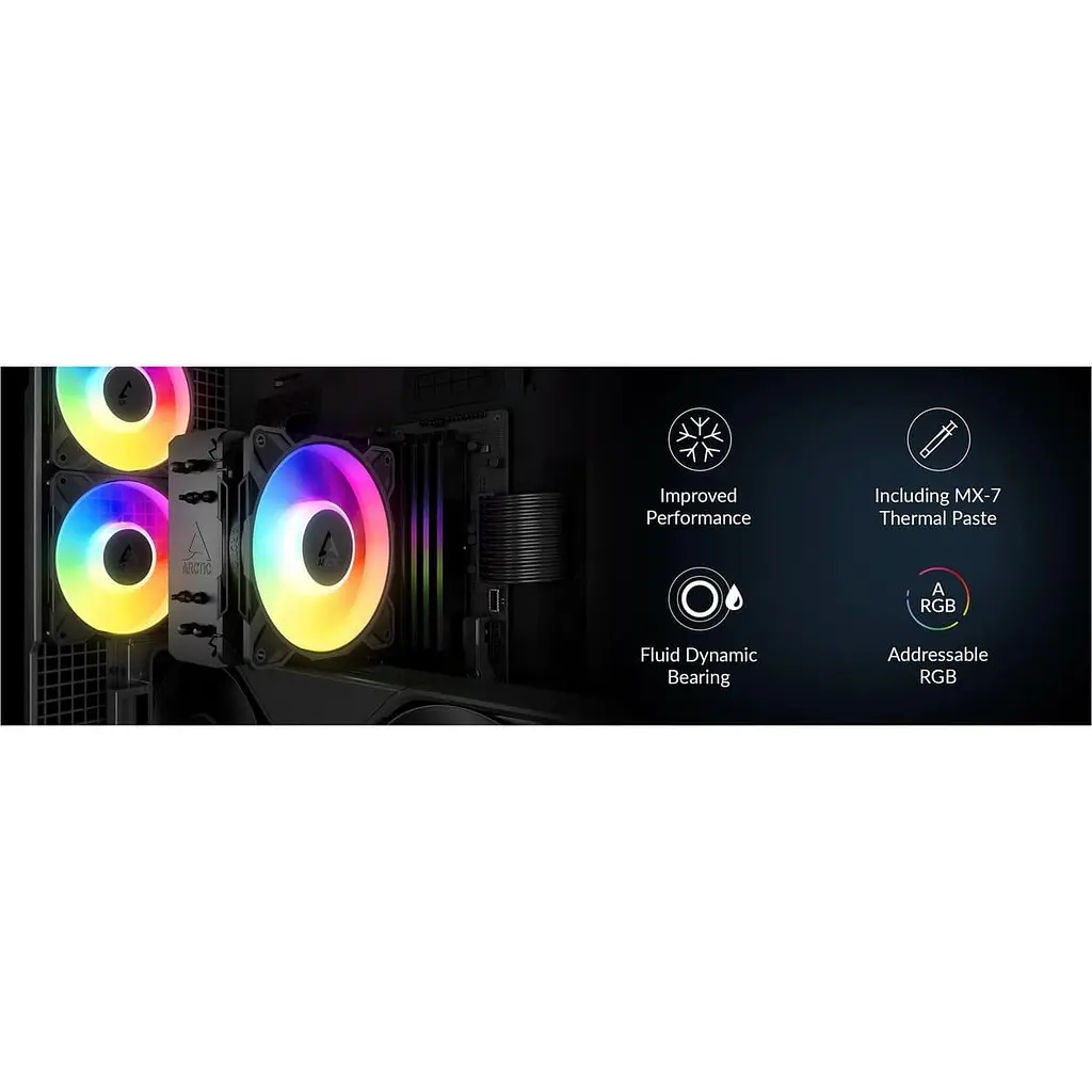 Кулер для процесора Arctic Freezer 36-S A-RGB Black (ACFRE00198A) - фото 14