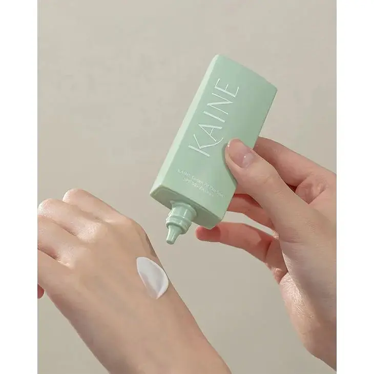 Заспокійливий сонцезахисний крем для чутливої шкіри Kaine Green Fit Pro Sun SPF 50+ PA++++ 55 мл - фото 5