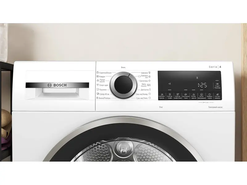 Сушильна машина Bosch WQG14210UA - фото 12