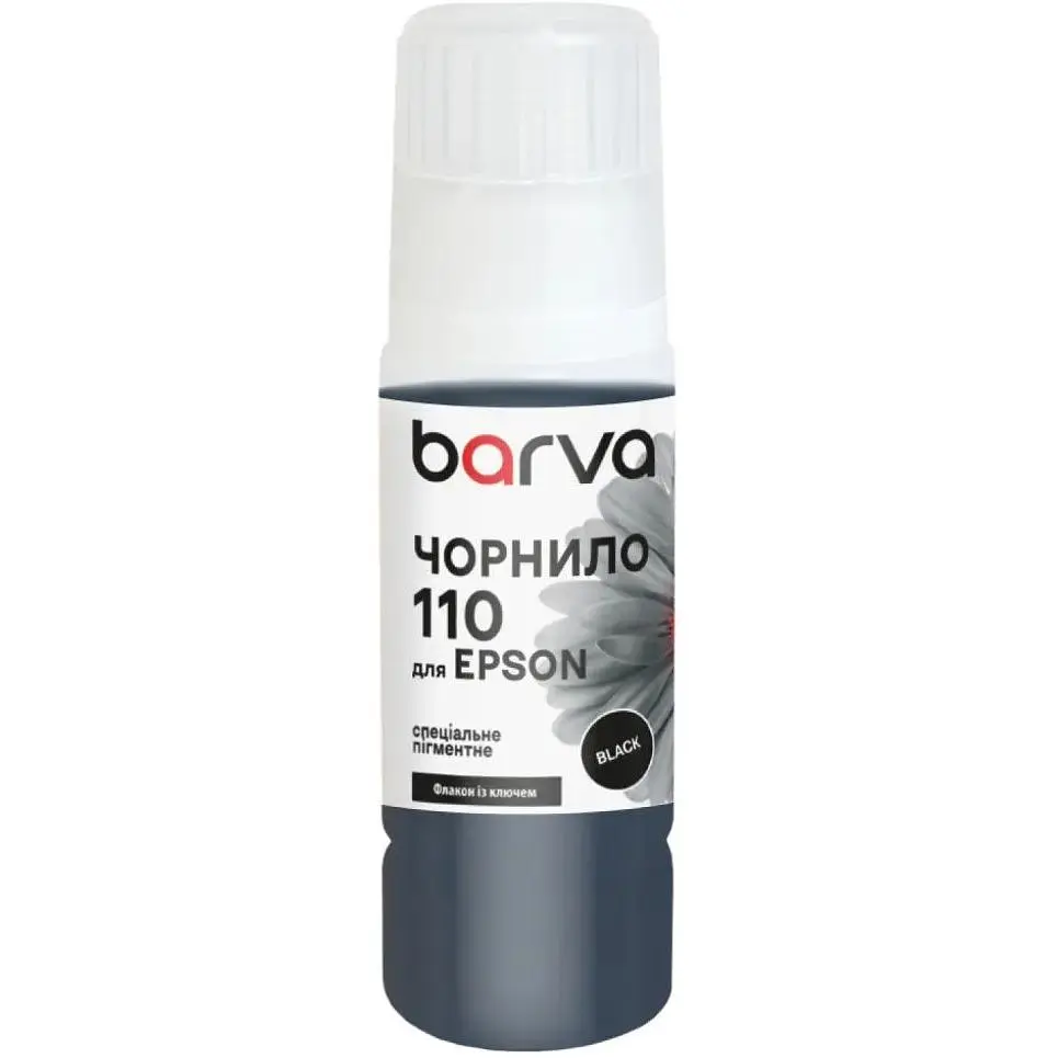 Чорнило Barva Epson 110 BK 70 мл, OneKey, pigmented (E110-724e)