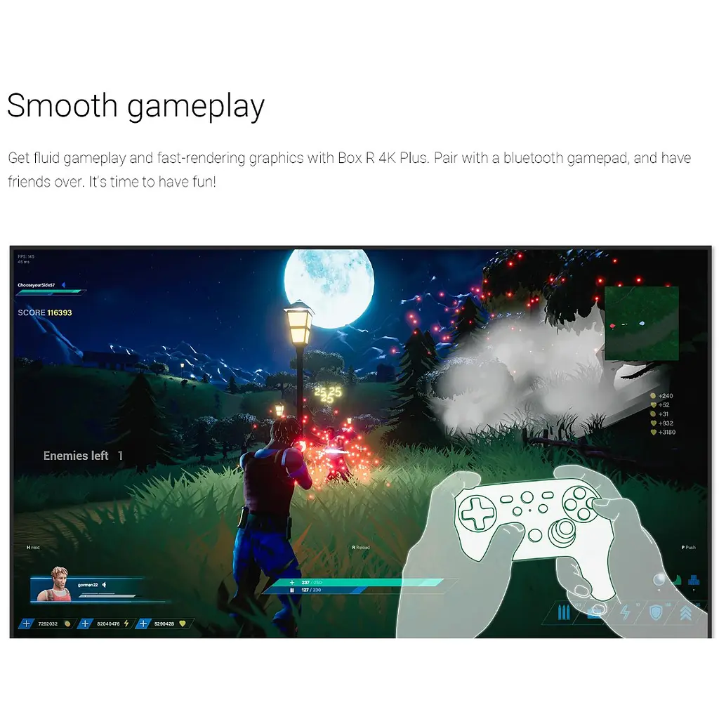 Приставка Homatics Android 11 Smart TV Box BoxR 4K Plus 4/32Гб - фото 6