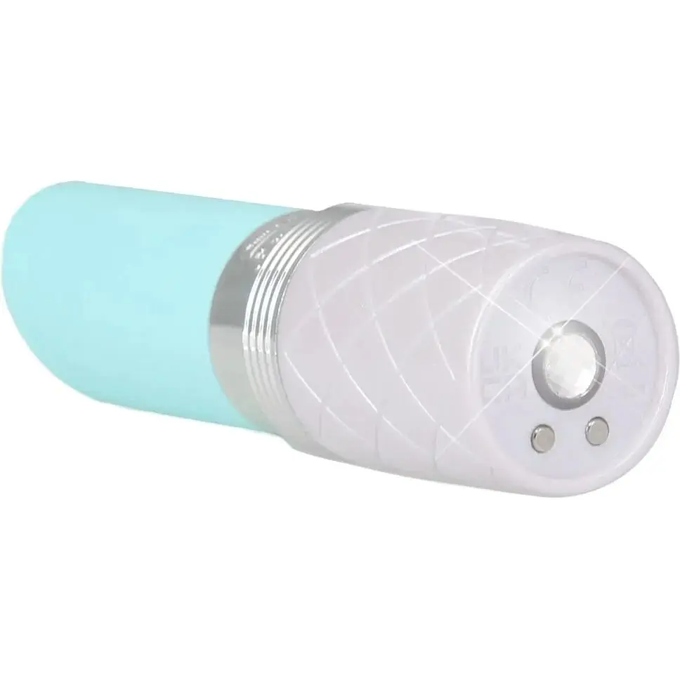 Вібратор Pillow Talk Lusty Luxurious FlickeRing Massager - Teal - фото 4
