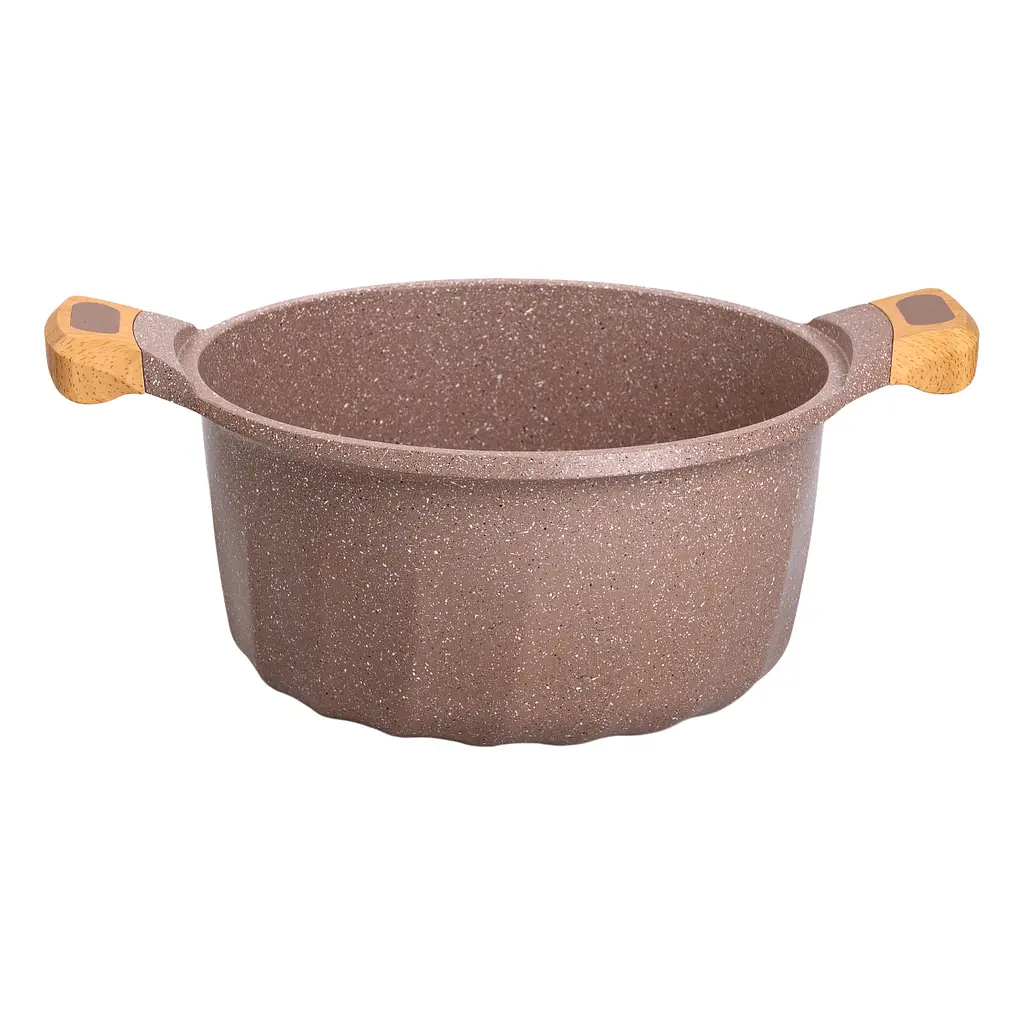 Каструля MGC HP-4-434CO 28см 8л коричнева - фото 3