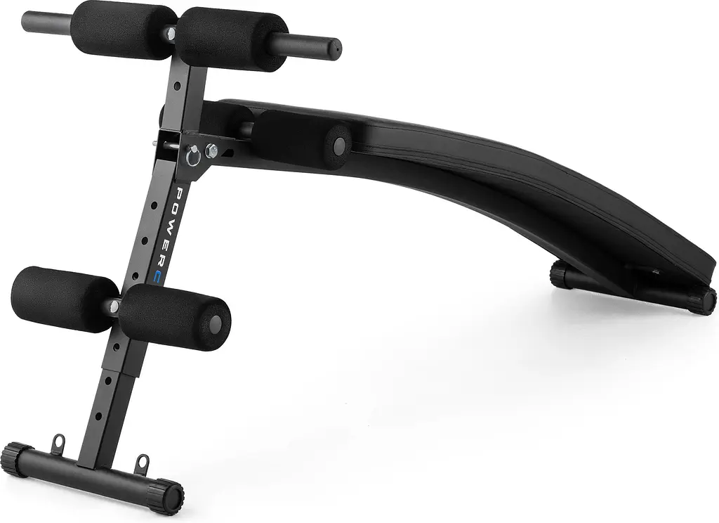 Похила лава для тренувань преса Gymtek XL200 з еспандерами для дому - фото 5
