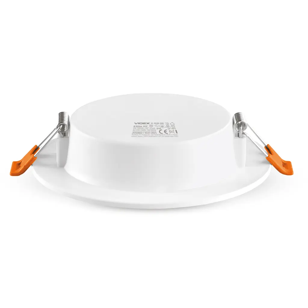 LED світильник Videx Back вбудований круглий 9W 5000K (VL-DLBR-095) - фото 3