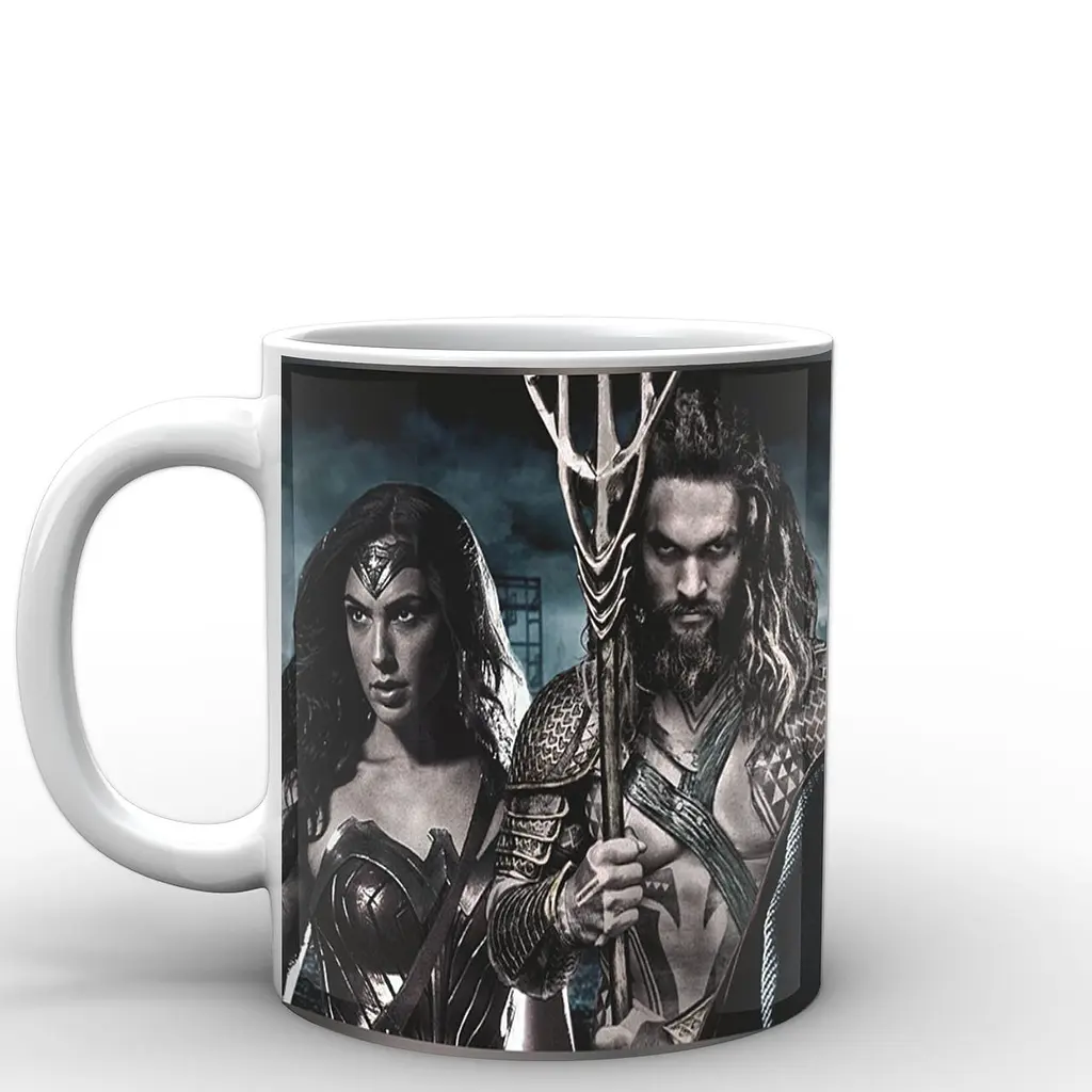 Кухоль GeekLand Аквамен Aquaman justice league AQ.02.009 330 мл білий - фото 2