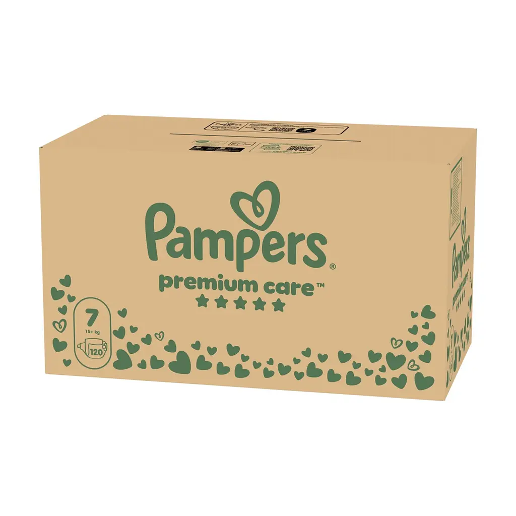 Підгузки Pampers Premium Care Розмір 7 (15+ кг) 120 шт (8006530223638) - фото 3