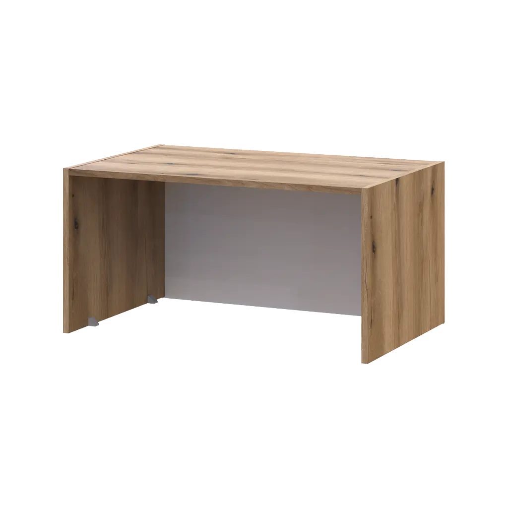 Шафа для одягу Doros Ронді з антресолей Дуб Артизан/Кашемір 2ДСП 82х52х236 (80737809) - фото 9