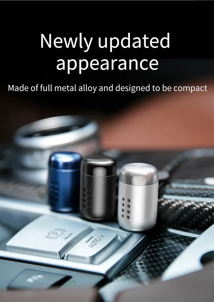 Автомобильный освежитель воздуха Baseus Little Fatty Black - фото 5