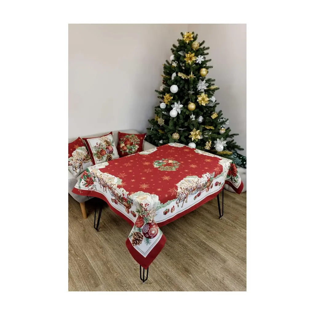 Скатертина Прованс гобеленова PRESENT 135х350 см (4823093450639) - фото 5