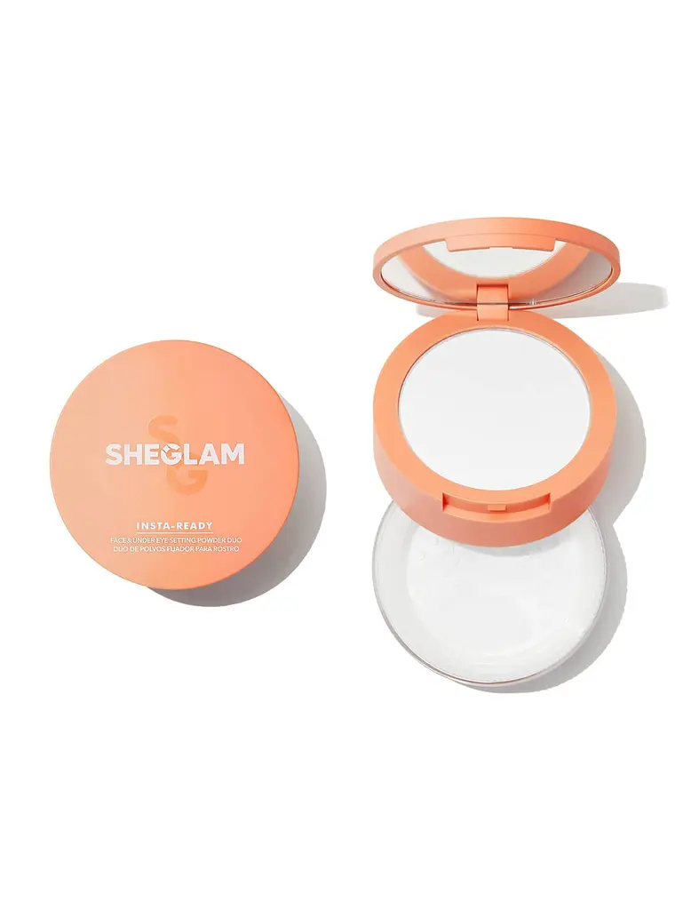 Матуюча пудра Sheglam Insta-Ready Face & Under Eye Setting Powder Duo-Translucent