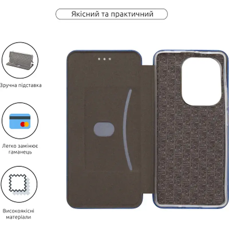 Чохол до мобільного телефона Armorstandart G-Case Xiaomi Redmi Note 14S 4G Blue (ARM82020) - фото 3