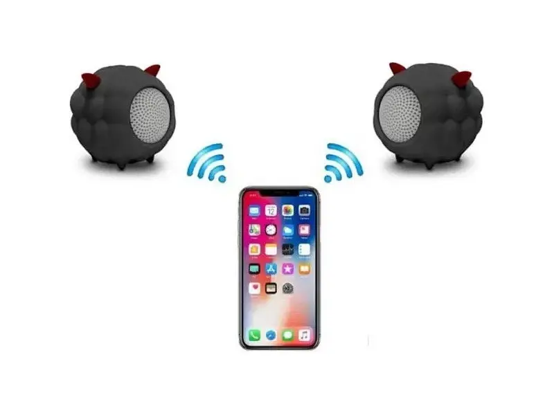 Портативна колонка iDance Cuty Sheep 10W Black (CA10BK) - фото 2