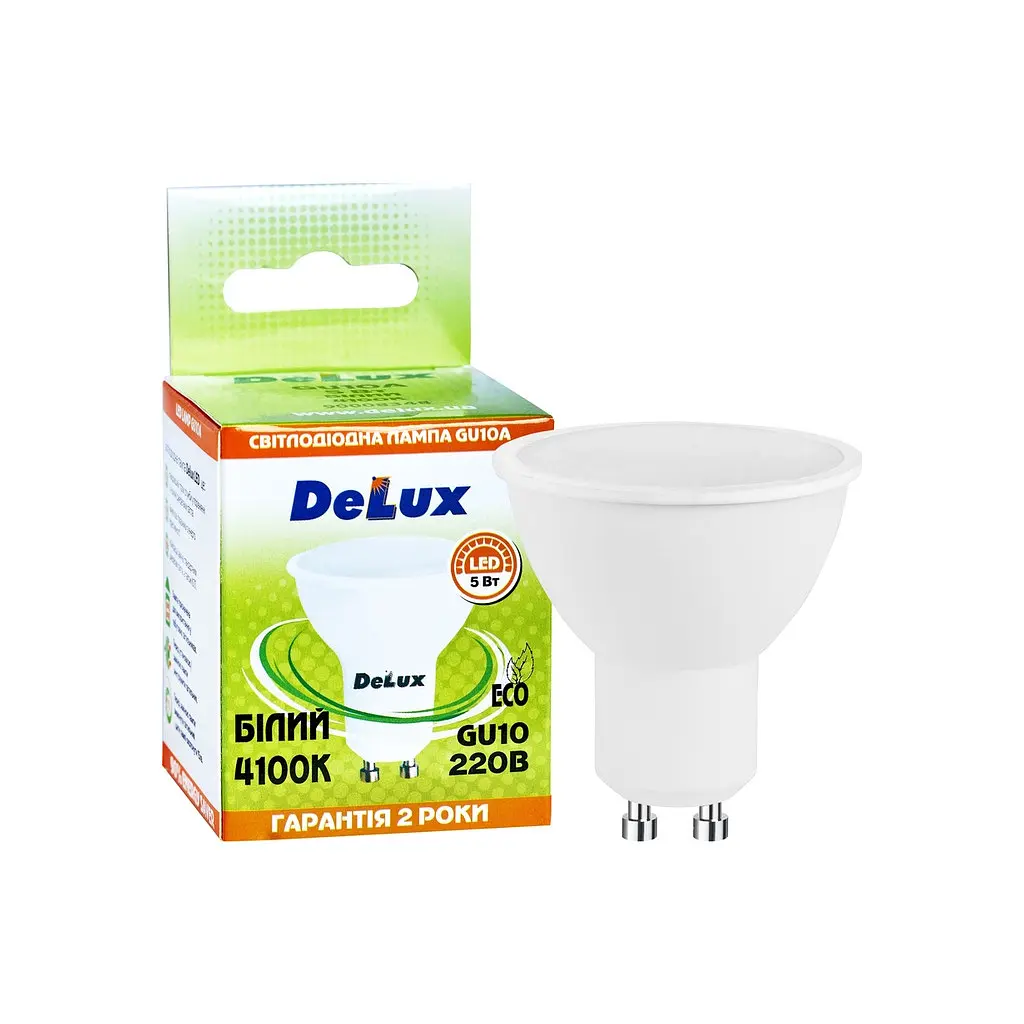 Лампочка Delux GU10A 5Вт 4100K (90011747) - фото 2