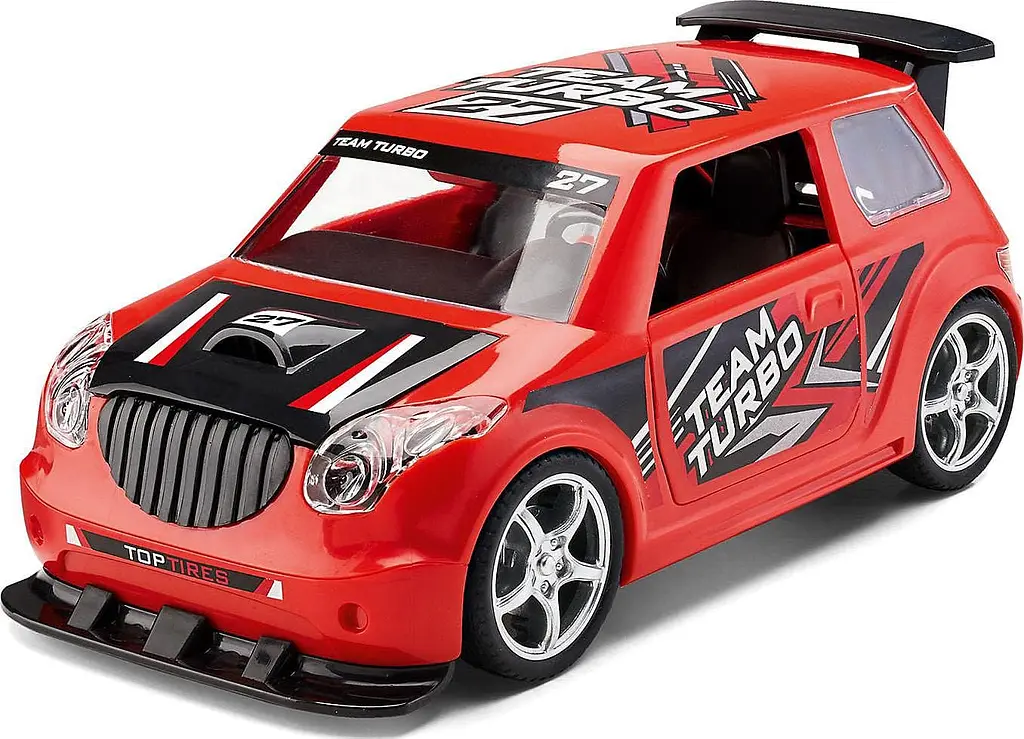 Конструктор Revel машинка Rallye Car with Pullback Motor червоний 00910 - фото 2