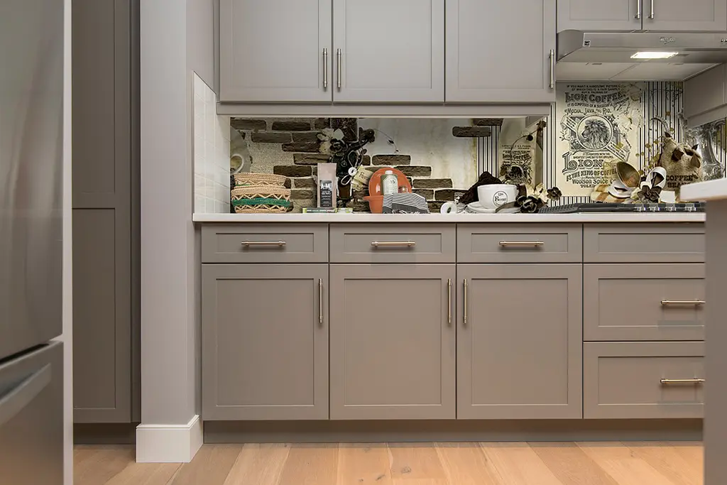 Кухонний фартух Happy Pocket самоклеючий Lion Coffee 02 наклейка ПВХ кави чашка цеглу 60х200 см Z180302 - фото 4