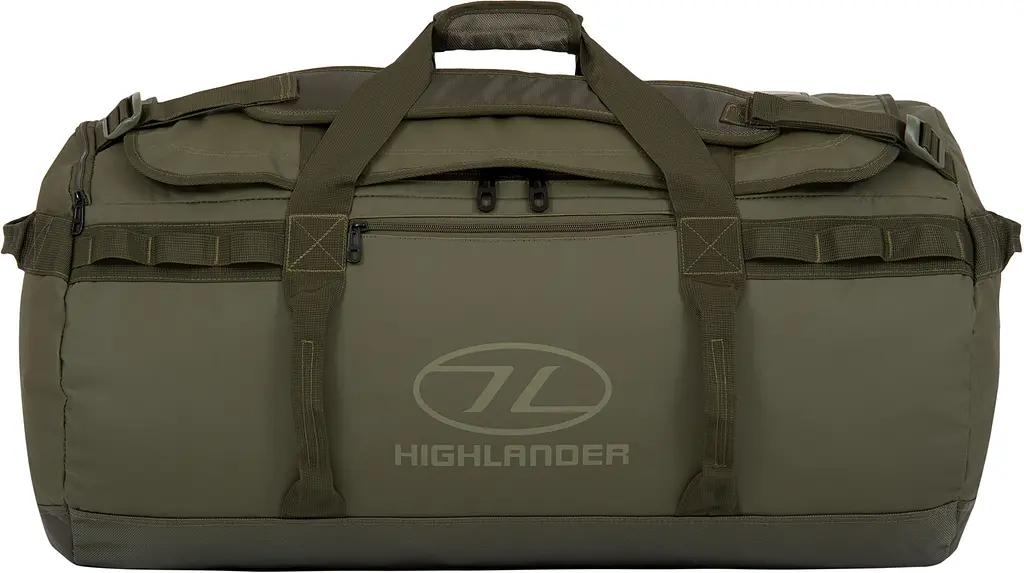 Сумка дорожня водозахисна Highlander Storm 90L Olive (DB124-OG) - фото 2