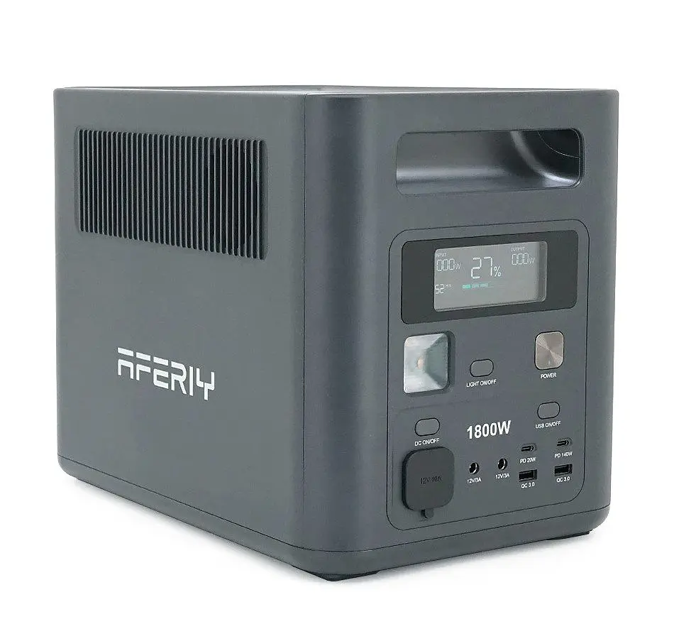 Портативна зарядна станція AFERIY Nomad AFP180 PPS 1800W 1024Wh LiFePO4 MPPT 500W