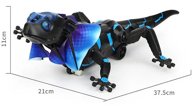 Плащоносна ящірка Lizardbot на радіокеруванні з режимом слідування за рукою - фото 6