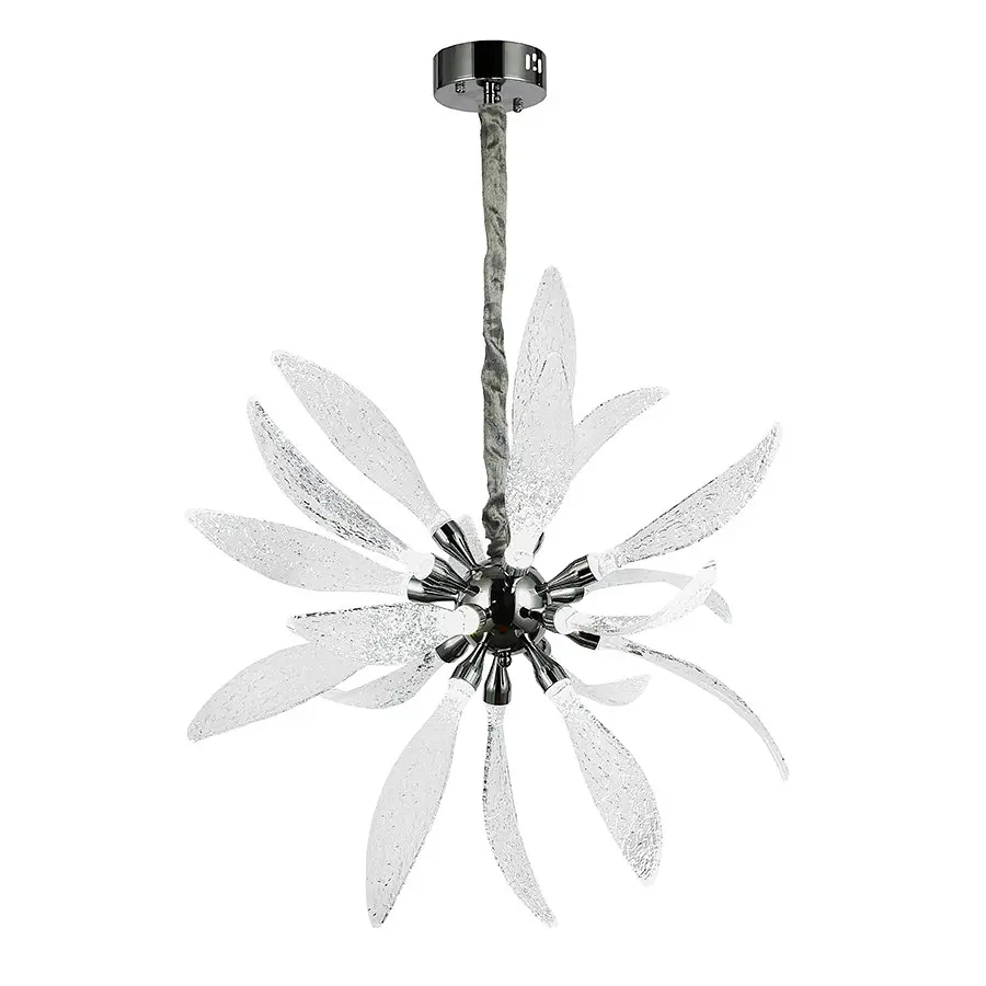 Люстра LED Levistella 7989224-18 led CH, 20W, хром, сучасний стиль для дому - фото 2
