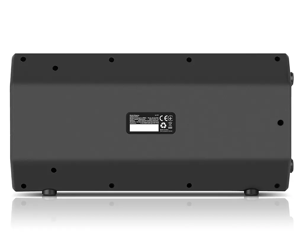Портативна колонка бумбокс REAL-EL X777-PSS Boombox 65W Bluetooth TWS, RGB, Black - фото 6