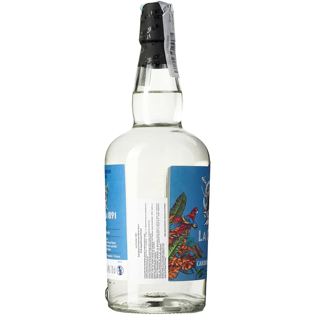 Ром Bardinet La Criolla 1891 Caribbean White 40% 0.7 л - фото 2