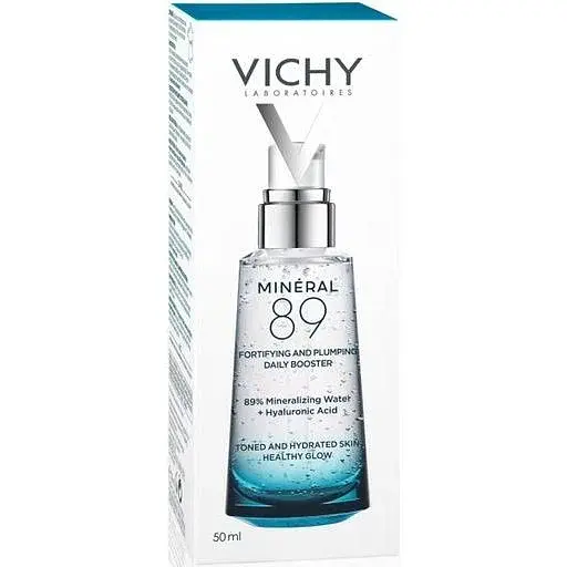 Набір: Гель-бустер для обличчя Vichy Laboratoires Mineral 89 для зволоження та відновлення пружності шкіри 50 мл + Змінний блок Гель-бустер для обличчя Vichy Laboratoires Mineral 89, 50 мл - фото 10
