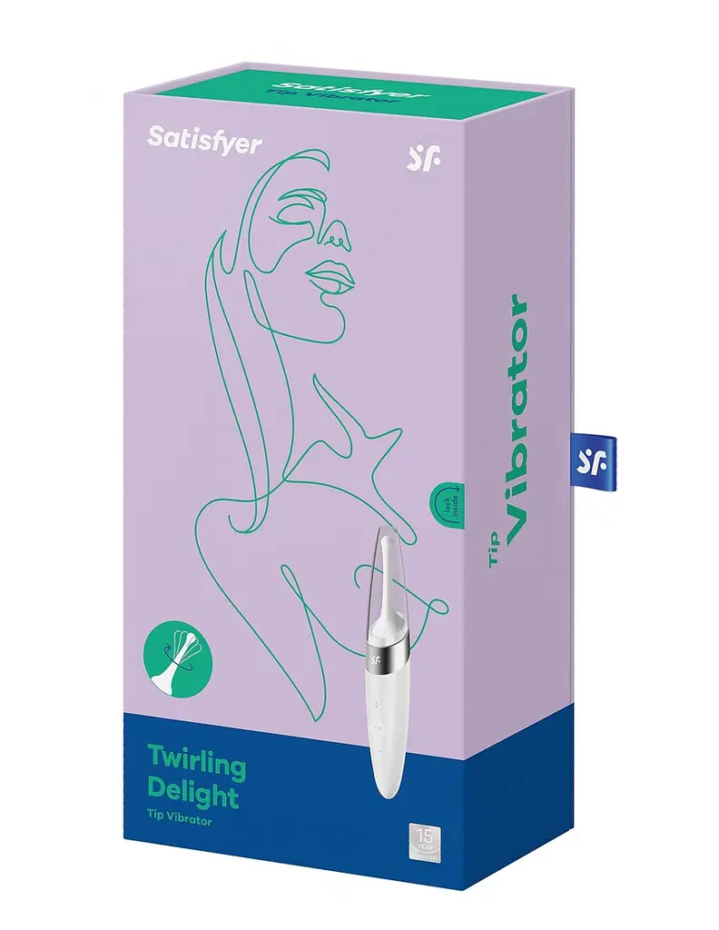 Вібратор для клітора Satisfyer Twirling Delight White - фото 5