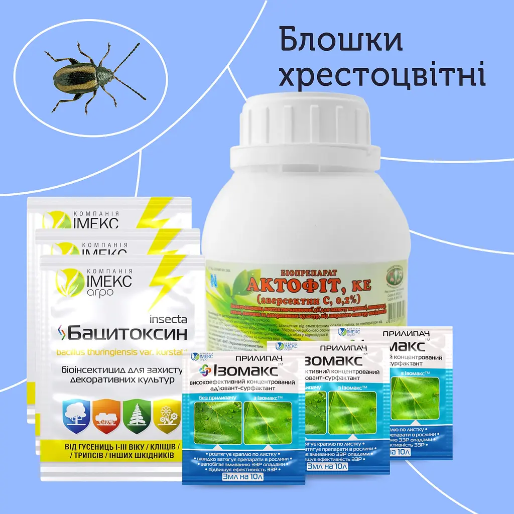 Бакова суміш від хрестоцвітної блошки