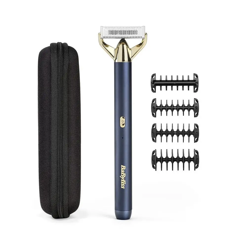 Тример Babyliss X-Blade Super-X Metal Navy&Gold Edition (OT992E) - фото 4