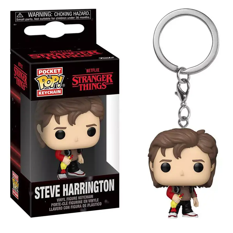 Игровая фигурка на клипсе Funko Pop! серии Странные чудеса Stranger Things - Стив Гаррингтон - фото 3