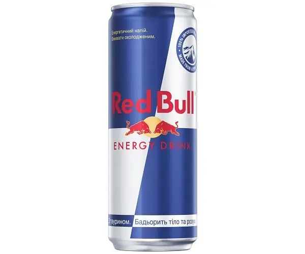Red Bull, упаковка 24 шт. по 0,35 л, Напій енергетичний, безалкогольний, газований - фото 2