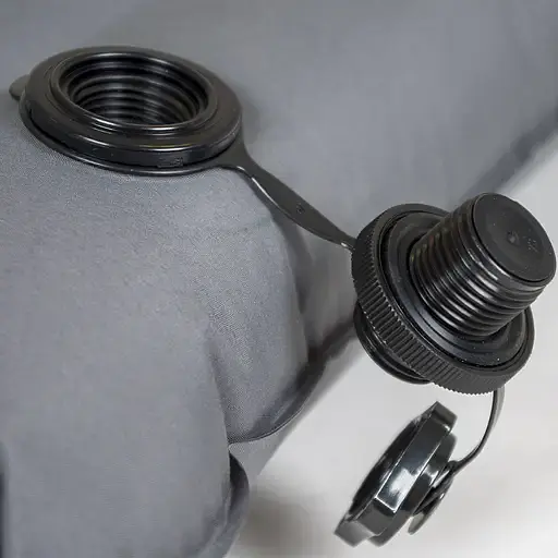 Килимок надувний Bo-Camp Flex Built-in Pump 194x70x10 см Антрацит (3106605) - фото 8