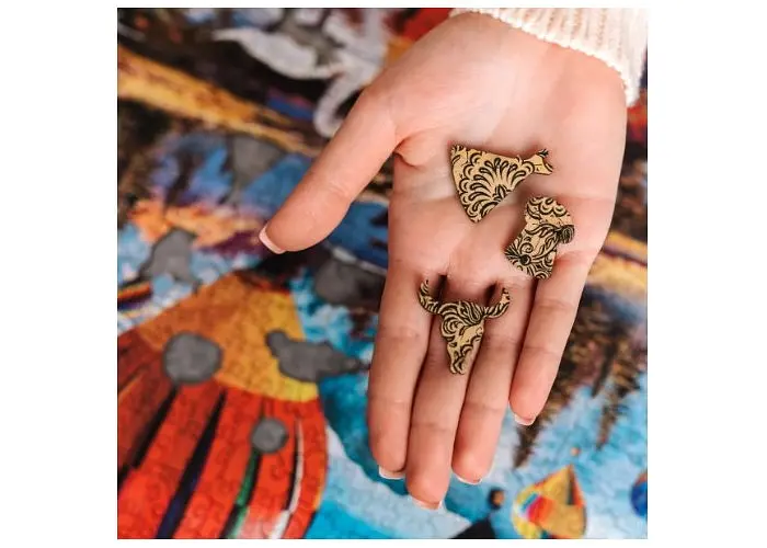 Пазл Trefl деревянный фигурный Морская жизнь 500+1 эл. (20153) - фото 4