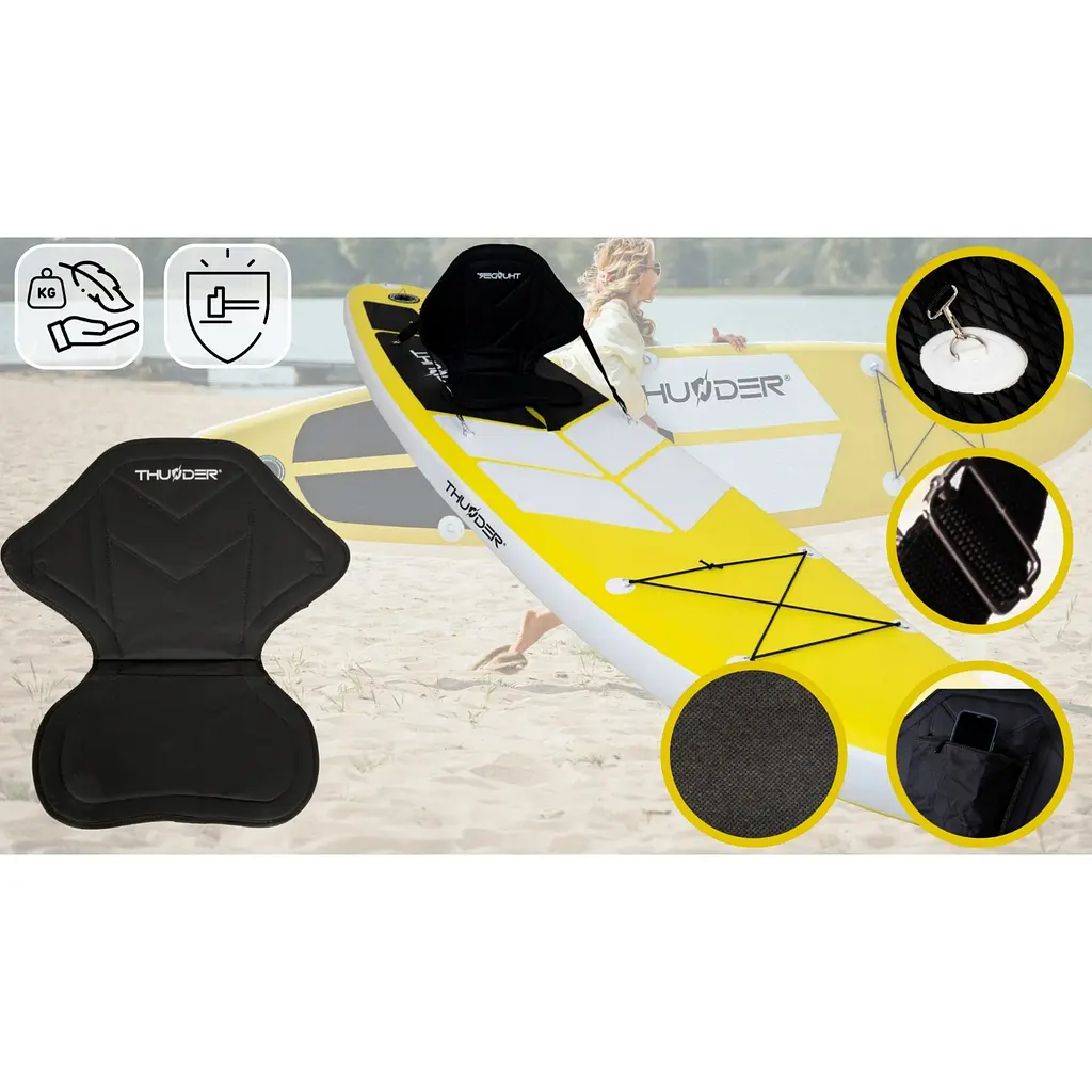 Надувна дошка SUP THUNDER Coast Yellow 320 см з веслом - фото 3