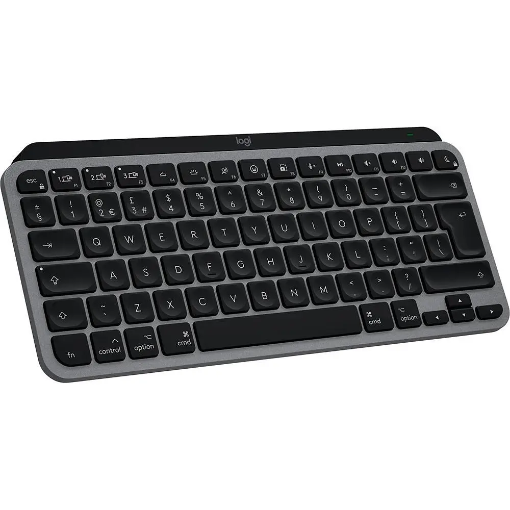 Клавіатура бездротова Logitech MX Keys Mini for Mac Minimalist Wireless Illuminated Space Gray (920-012652) - фото 2