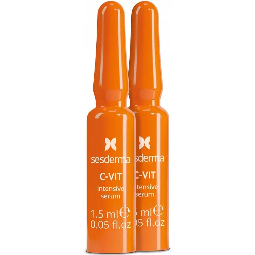 Інтенсивна сироватка Sesderma C-Vit Intensive Serum для тьмяної шкіри 1.5 мл x 10 шт. - фото 3