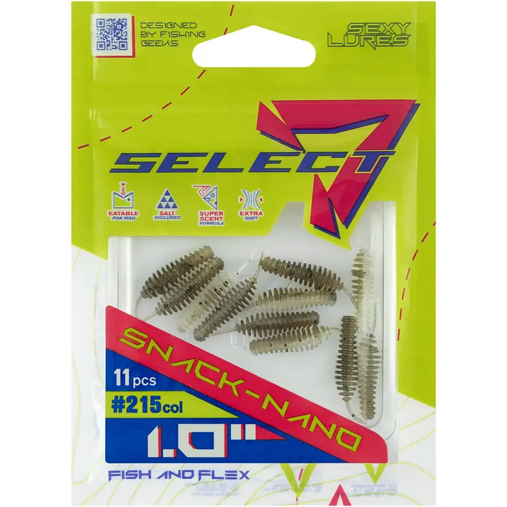 Силікон Select Snack Nano 1" 215 (11 шт/уп) - фото 2