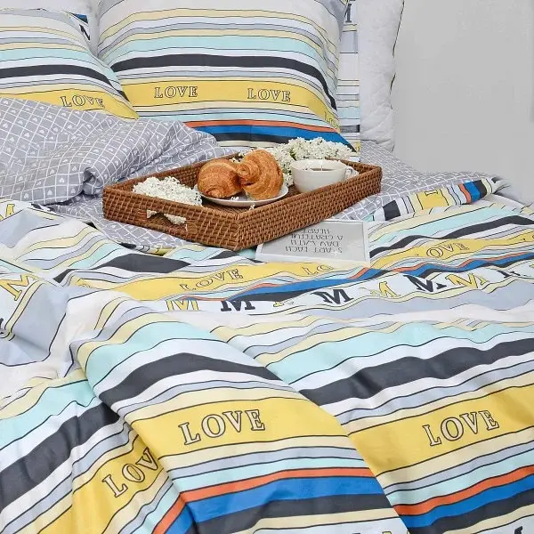 Постільна білизна підліткова Viluta Сатин Twill 2 535-P 210х143 см - фото 6
