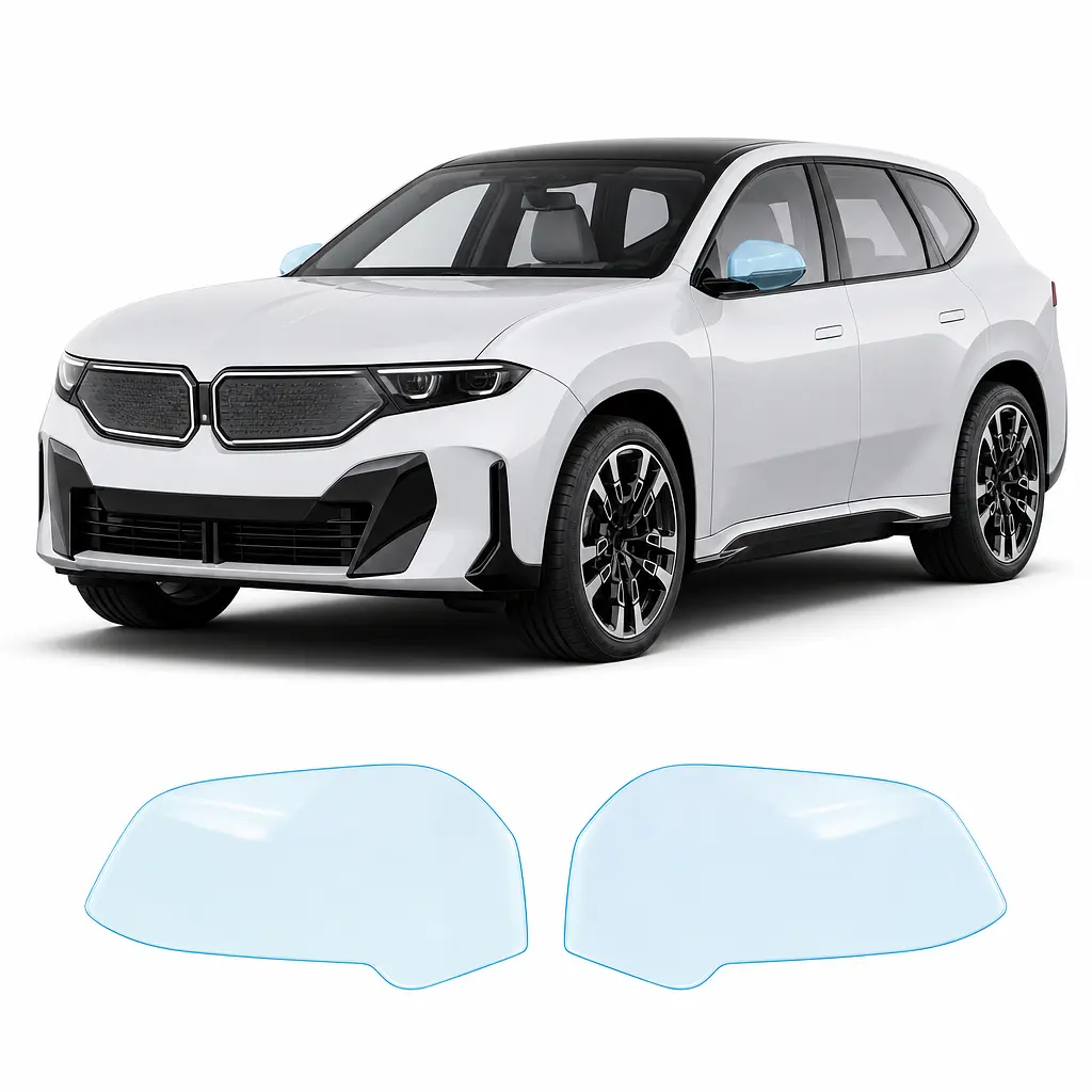 Антигравійна захисна бронеплівка за лекалами для BMW iX3 NA5 2025- дзеркала