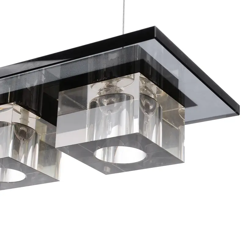 Люстра подвесная Brille галогенная G4 20W BK (BR-01167S/4) - фото 3
