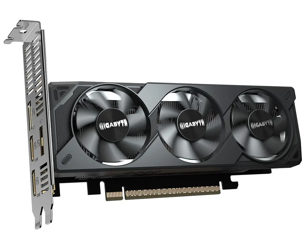 Видеокарта Gigabyte RTX 5050 8G OC Low Profile (GV-N5050OC-8GL) (GDDR6, 128 bit, PCI-E v5.0 x16) - фото 5