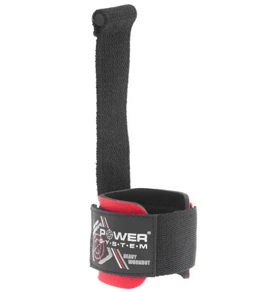 Лямки для тяги с валиком Power System PS-3350 Power Pin Black/Red (PS-3350_Black_Red) - фото 2